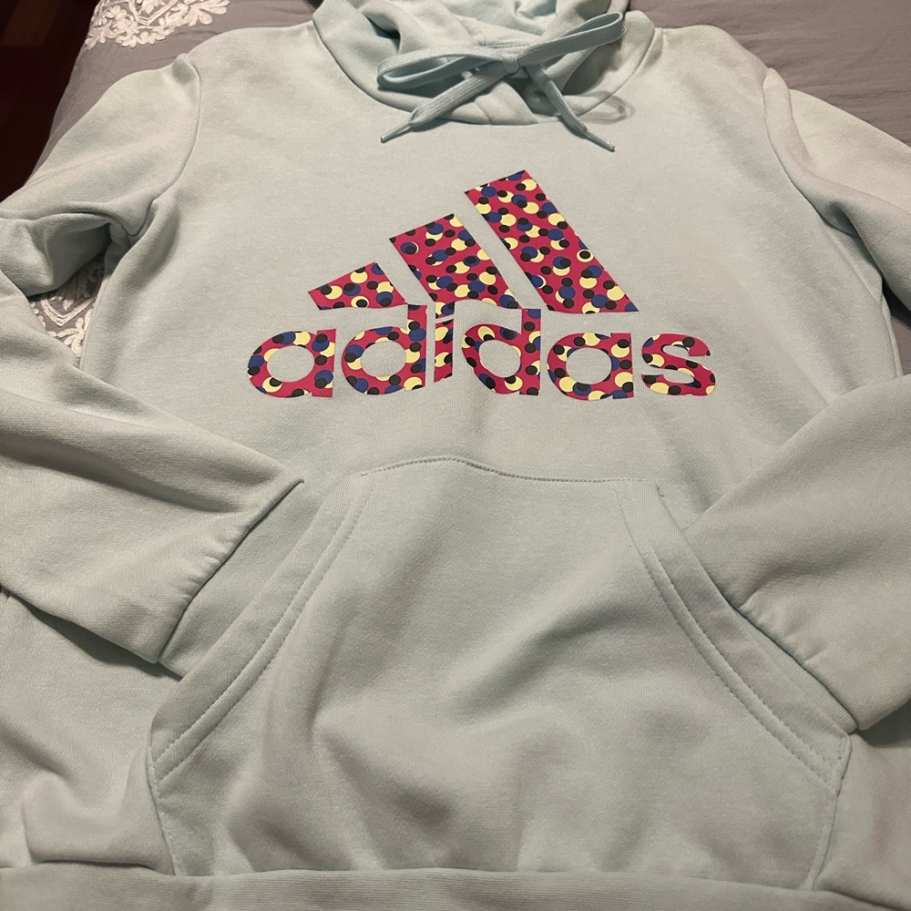 Gently used Adidas hoodie in XS.